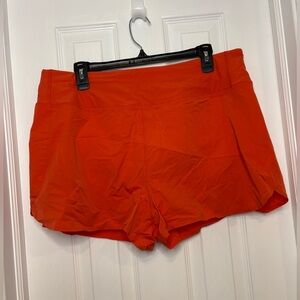 Greyson phoenix orange lightweight golf athletic shorts with liner size XL